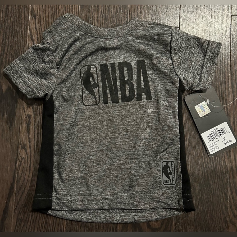 NBA 12 month tshirt NWT